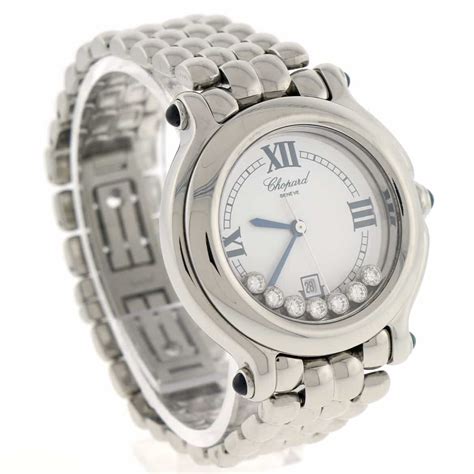 chopard happy diamond watch replica|chopard floating diamond watch price.